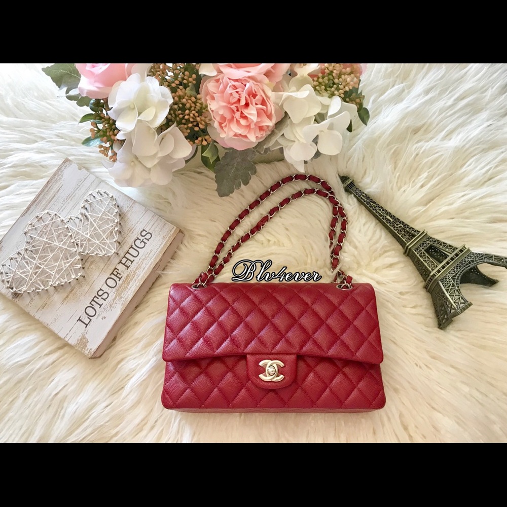 ❤️SOLD❤️Authentic 17B Classic Red Caviar SHW
